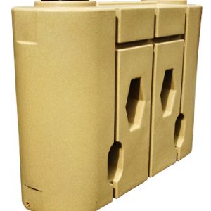 1900 Litre Slimline Water Butt - Sandstone