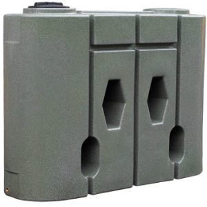 1900 Litre Slimline Water Butt - Green Marble