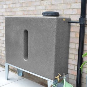 250 Litre Slimline Water Butt in Millstone