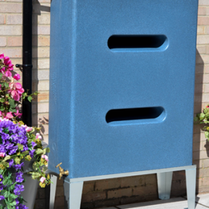 400 Litre Water Butt in Blue Stone V3