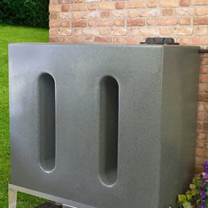 650 Litre V1 Flat Pack Water Butt Stand - Galvanised