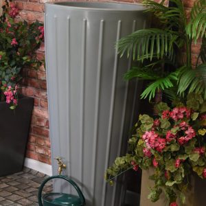 Cosmo 200 Litre Water Butt Planters - Grey
