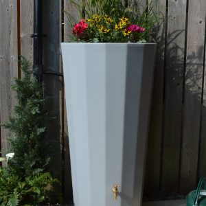 Metropolitan Water Butt Planter - Grey